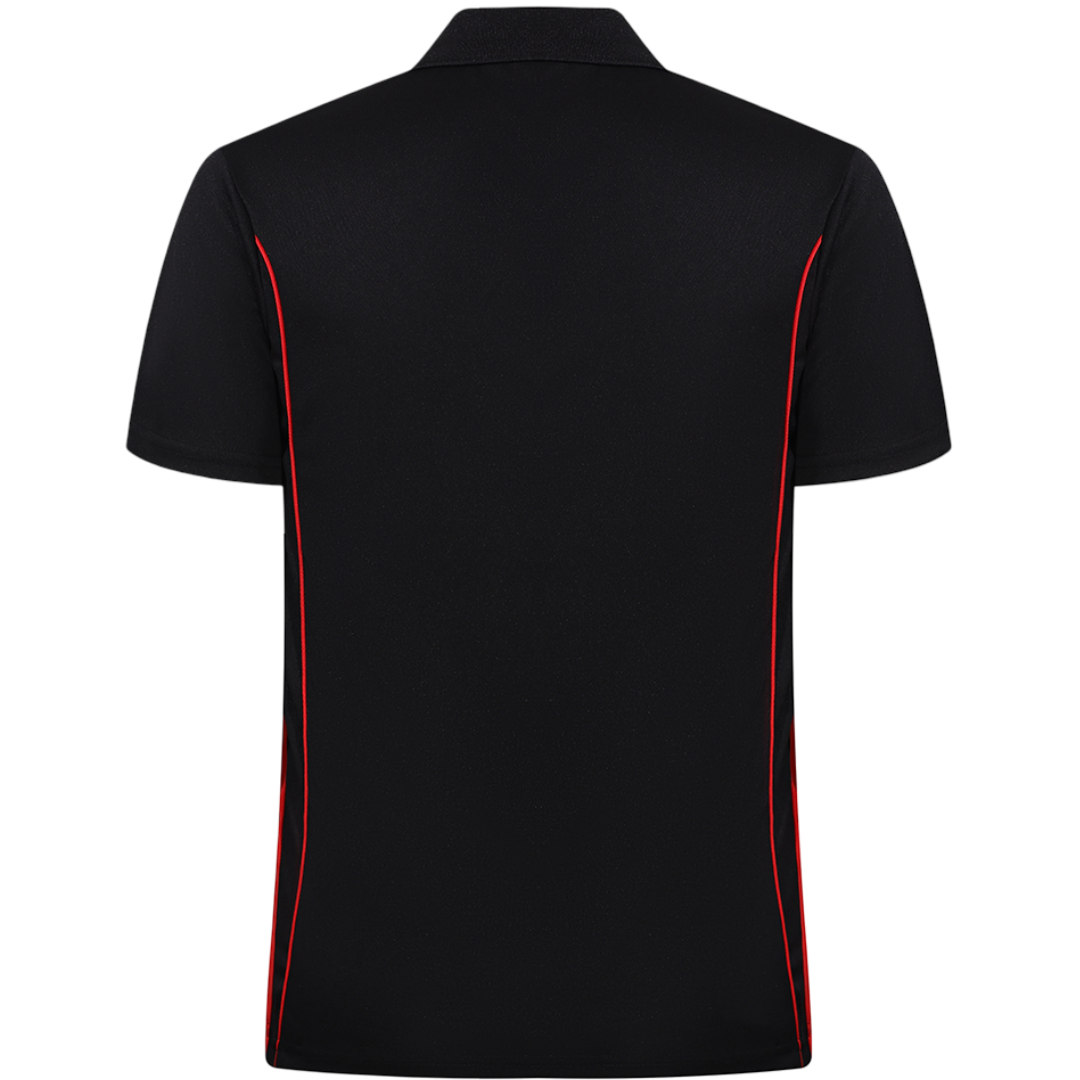 Black & Red True Dry (Men's - 160GSM)
