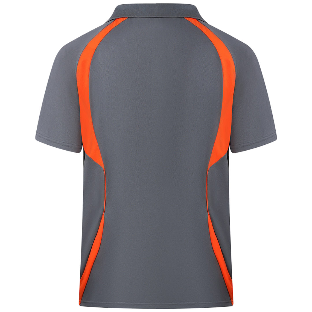 Charcoal & Orange Flex Fit (Women's - 160GSM)