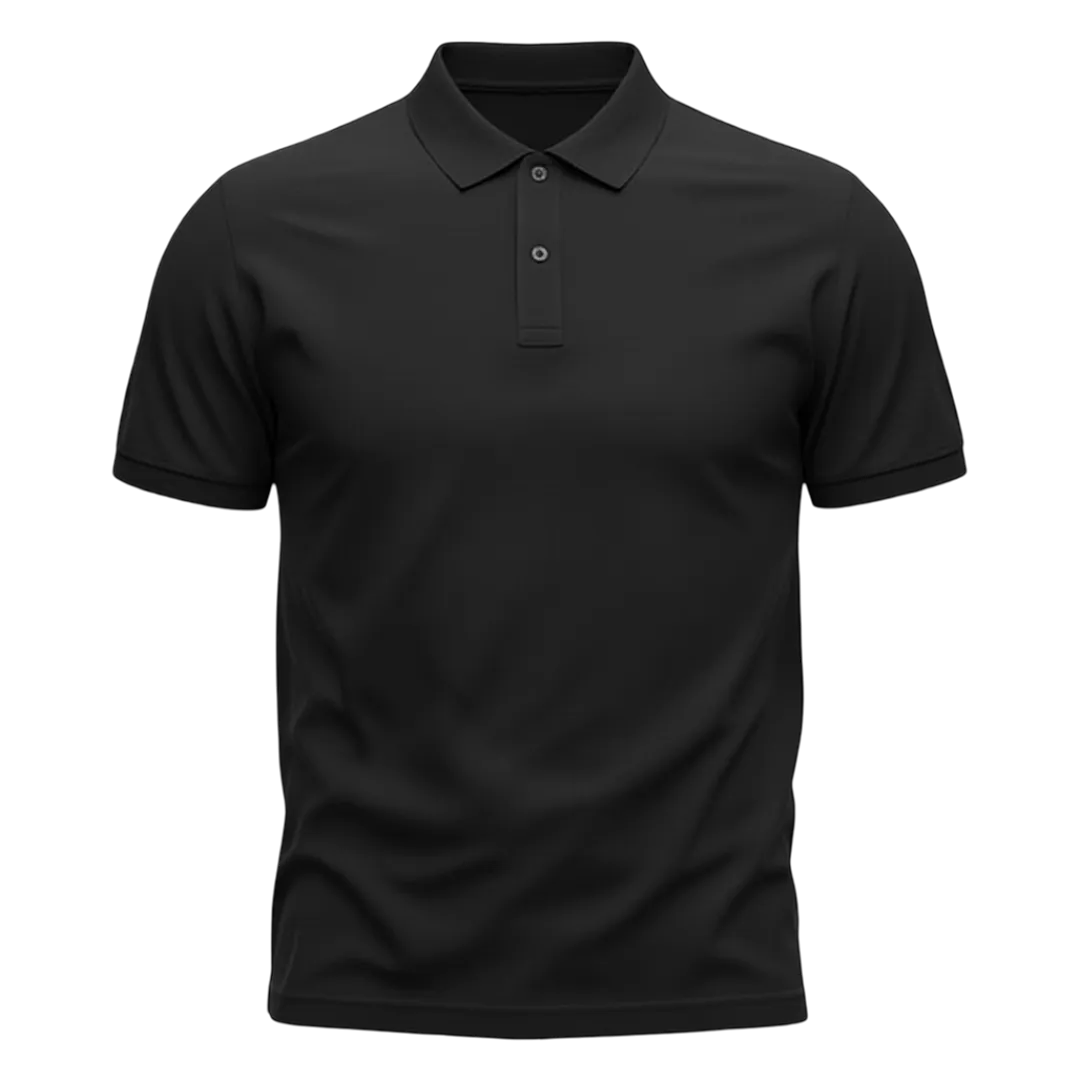 Black Polo (Men's 220GSM)