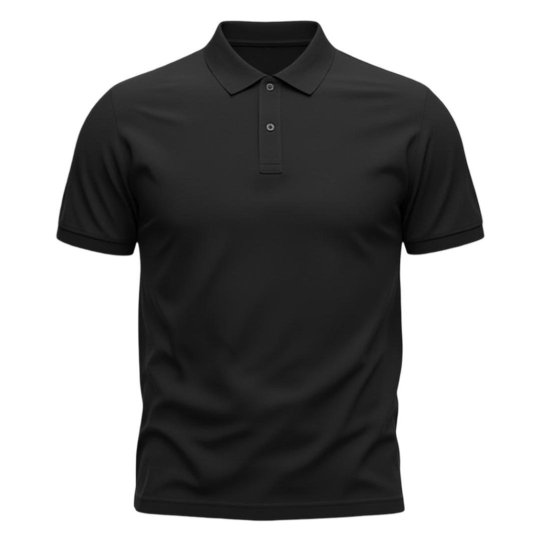 Black Polo (Men's 220GSM)