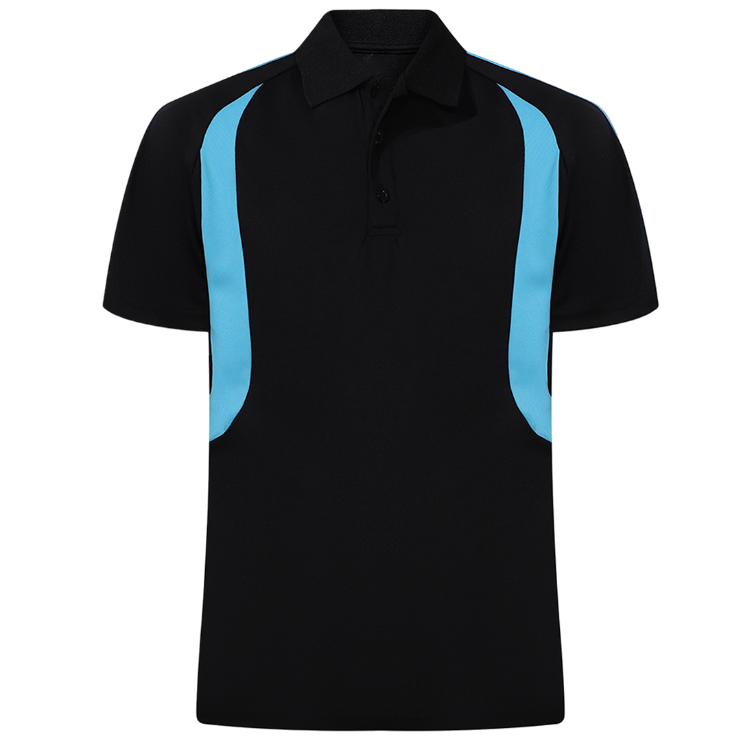 Black & Aqua Air Feel (Men's - 160GSM)