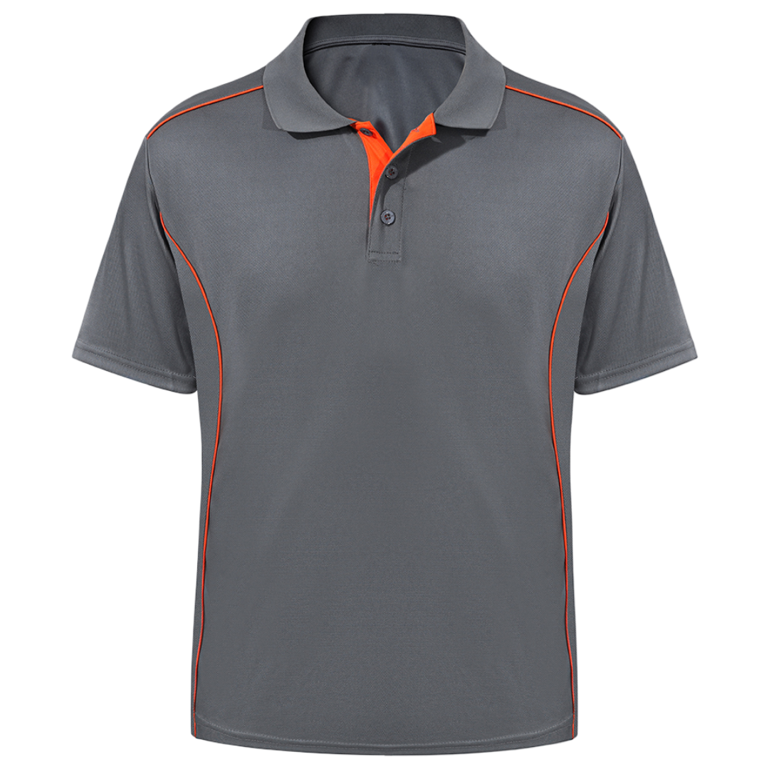 Charcoal & Orange Iron Clad (Men's - 160GSM)