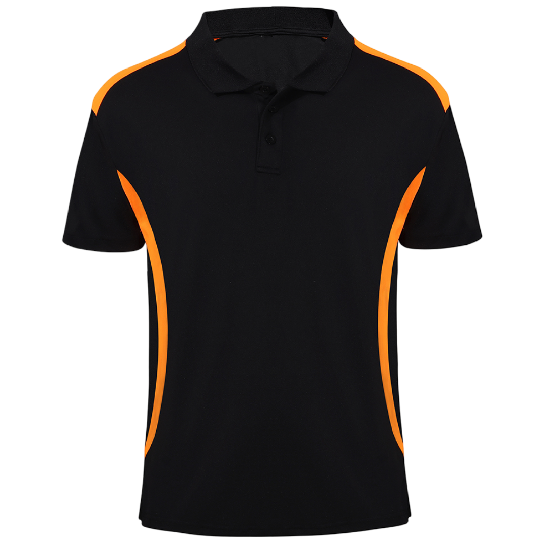 Black & Orange Vanguard (Men's - 160GSM)
