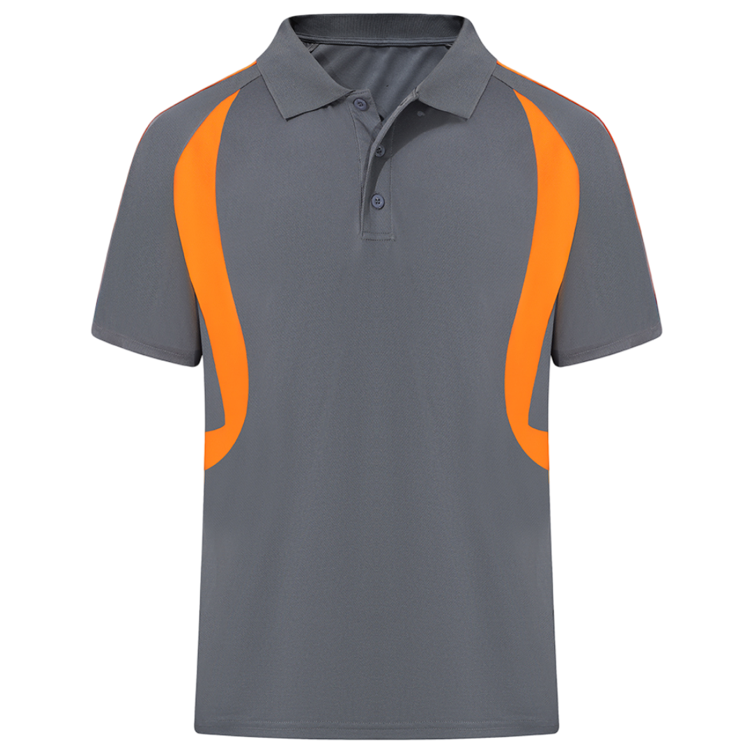 Charcoal & Orange Air Feel (Men's - 160GSM)