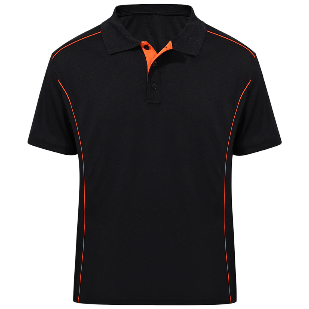 Black & Orange Iron Clad (Women's - 160GSM)