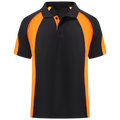 Black & Orange Cool Mesh (Women's - 160GSM)