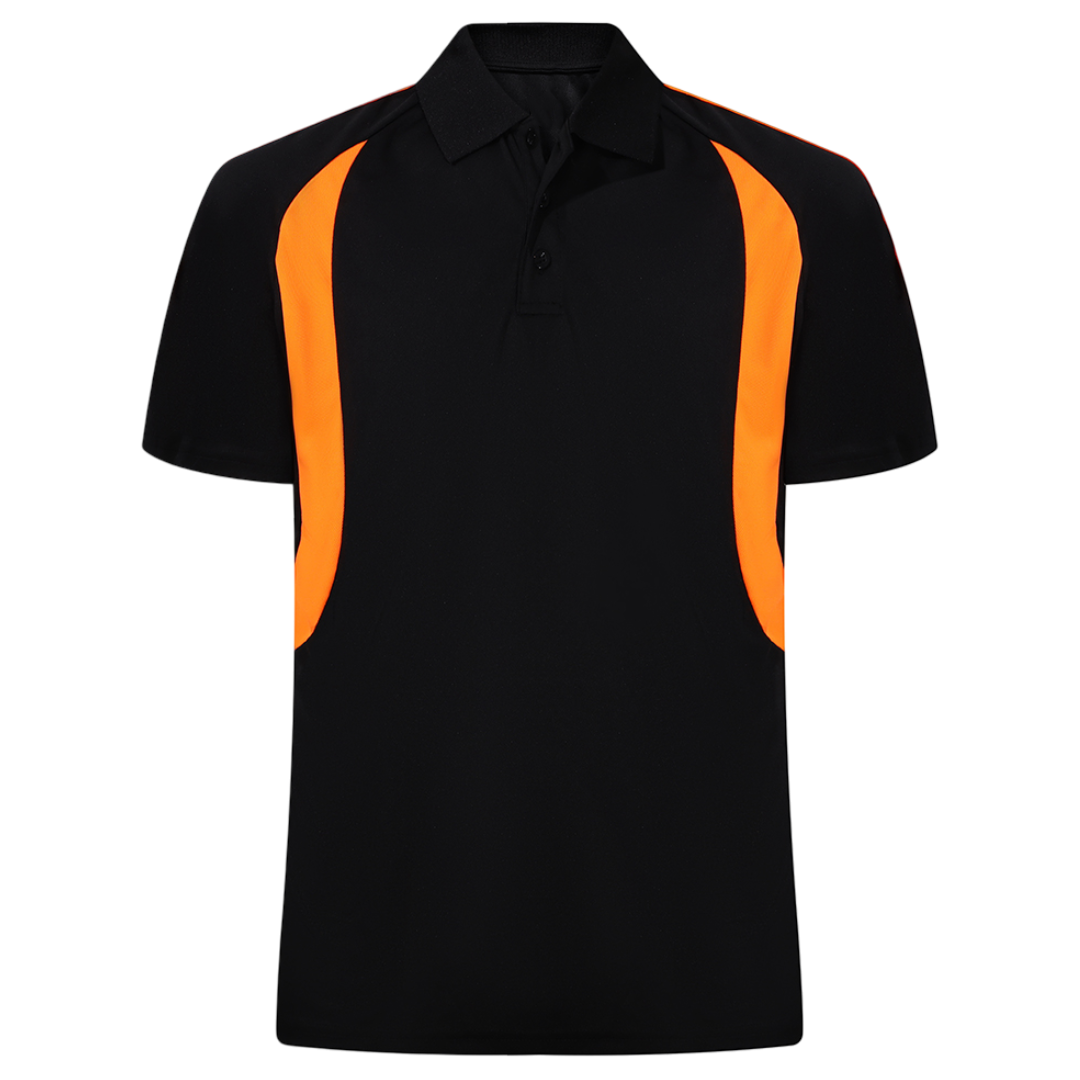 Black & Orange Air Feel (Women's - 160GSM)