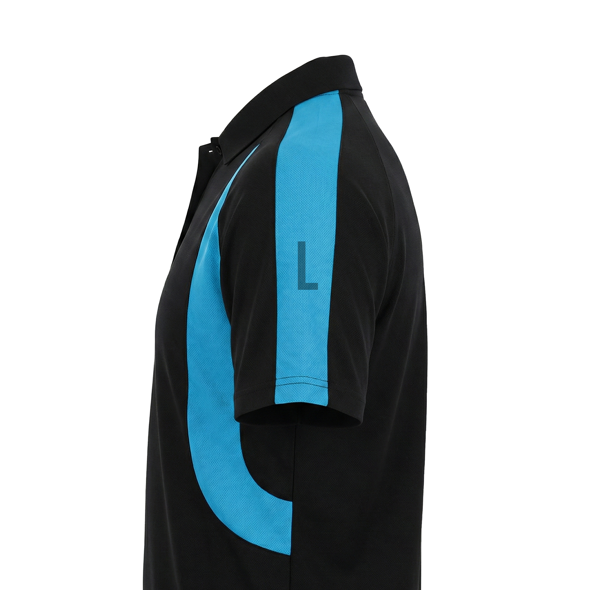 Black & Aqua Air Feel (Men's - 160GSM)