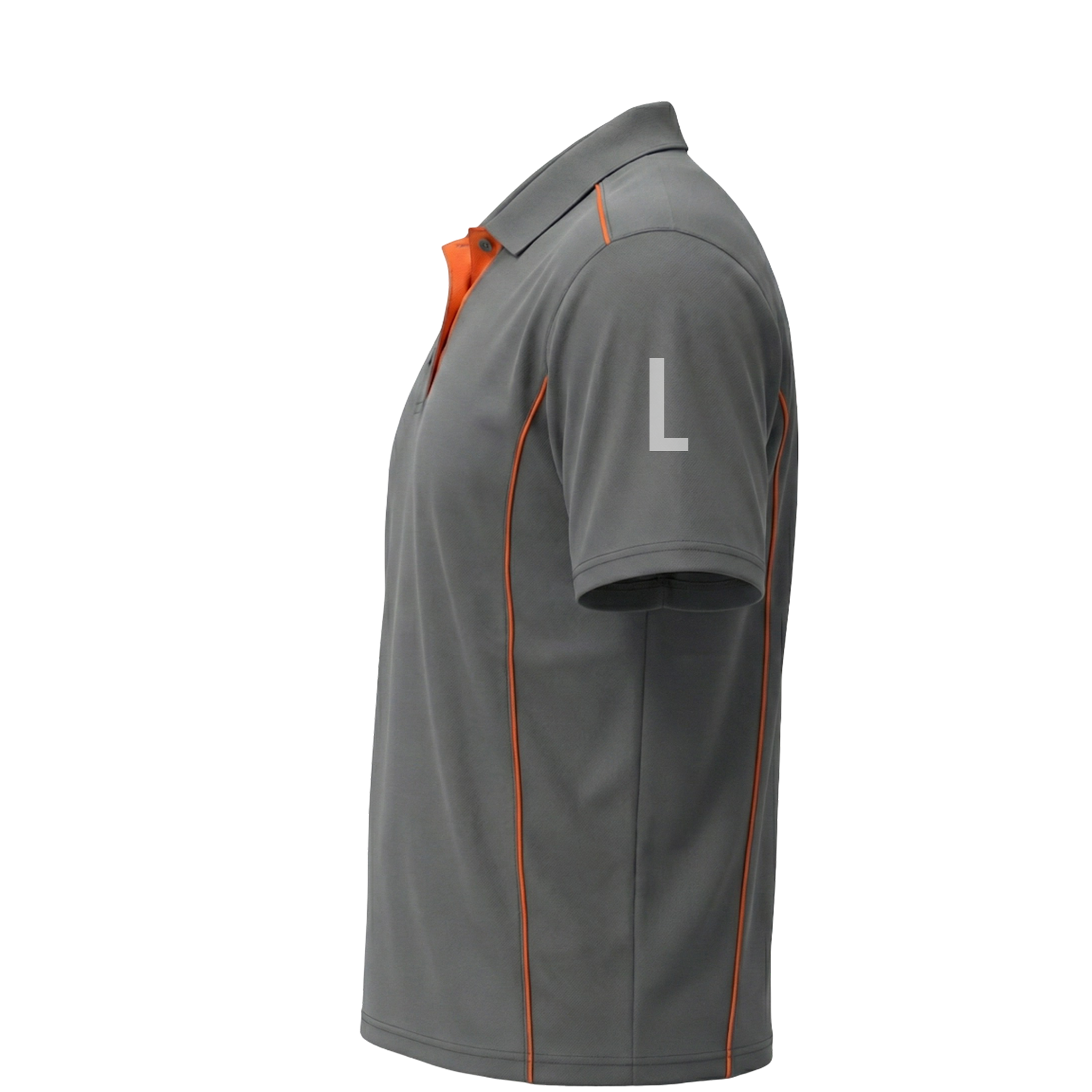 Charcoal & Orange Iron Clad (Men's - 160GSM)