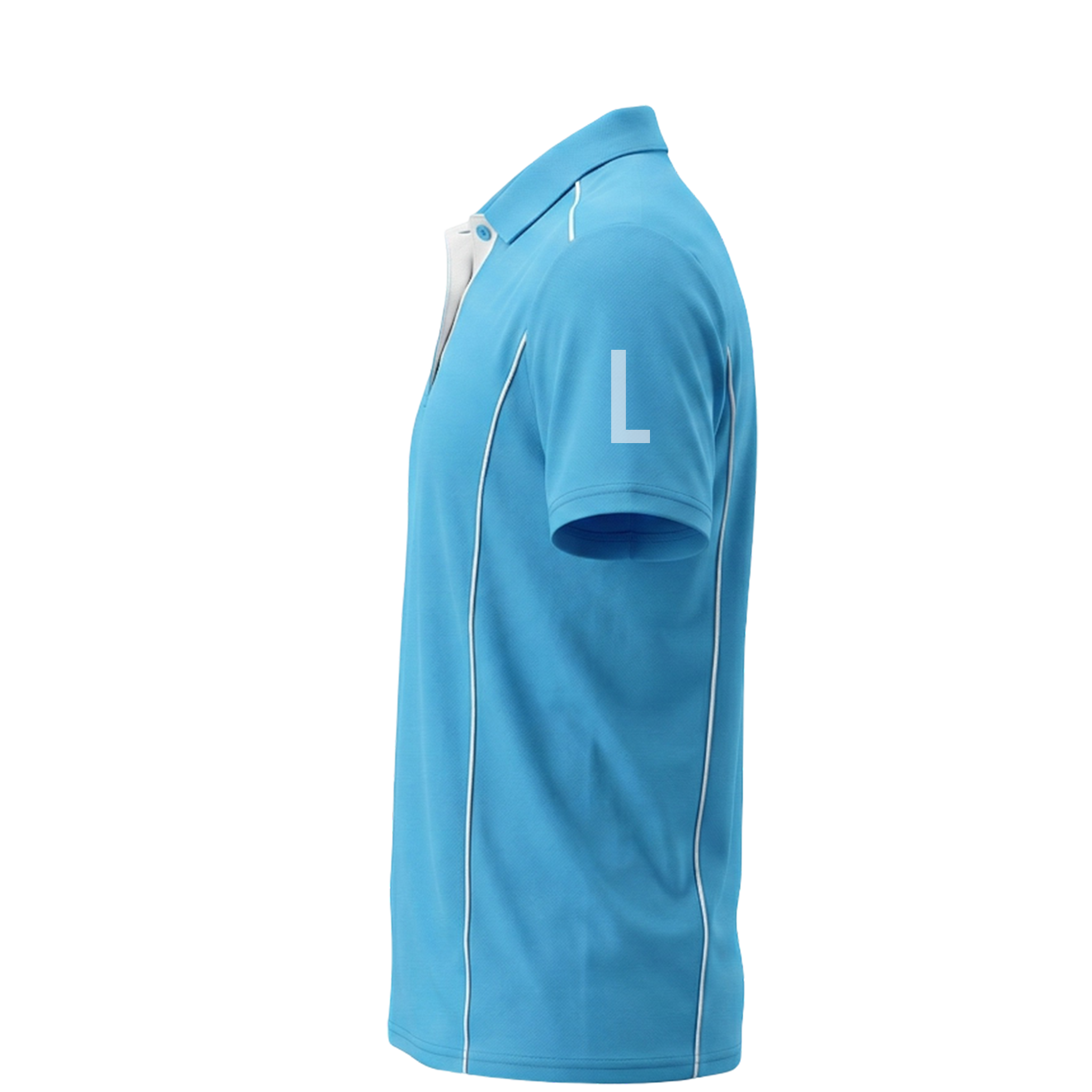 Aqua & White Iron Clad (Men's - 160GSM)