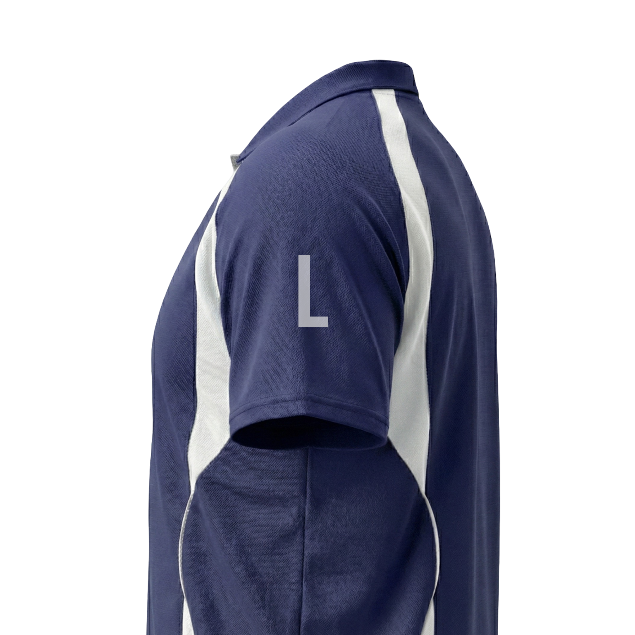 Indigo & White Flex Fit (Men's - 160GSM)