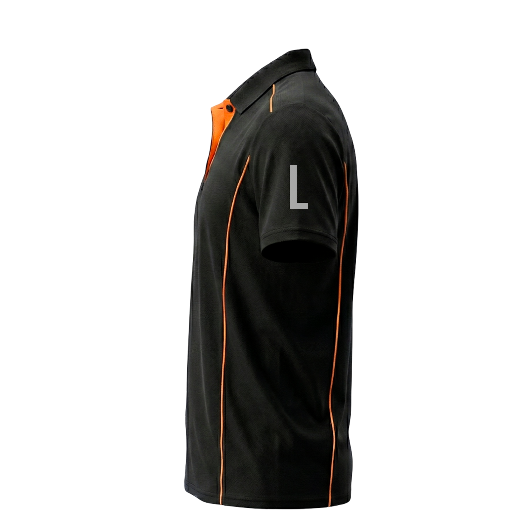 Black & Orange Iron Clad (Women's - 160GSM)