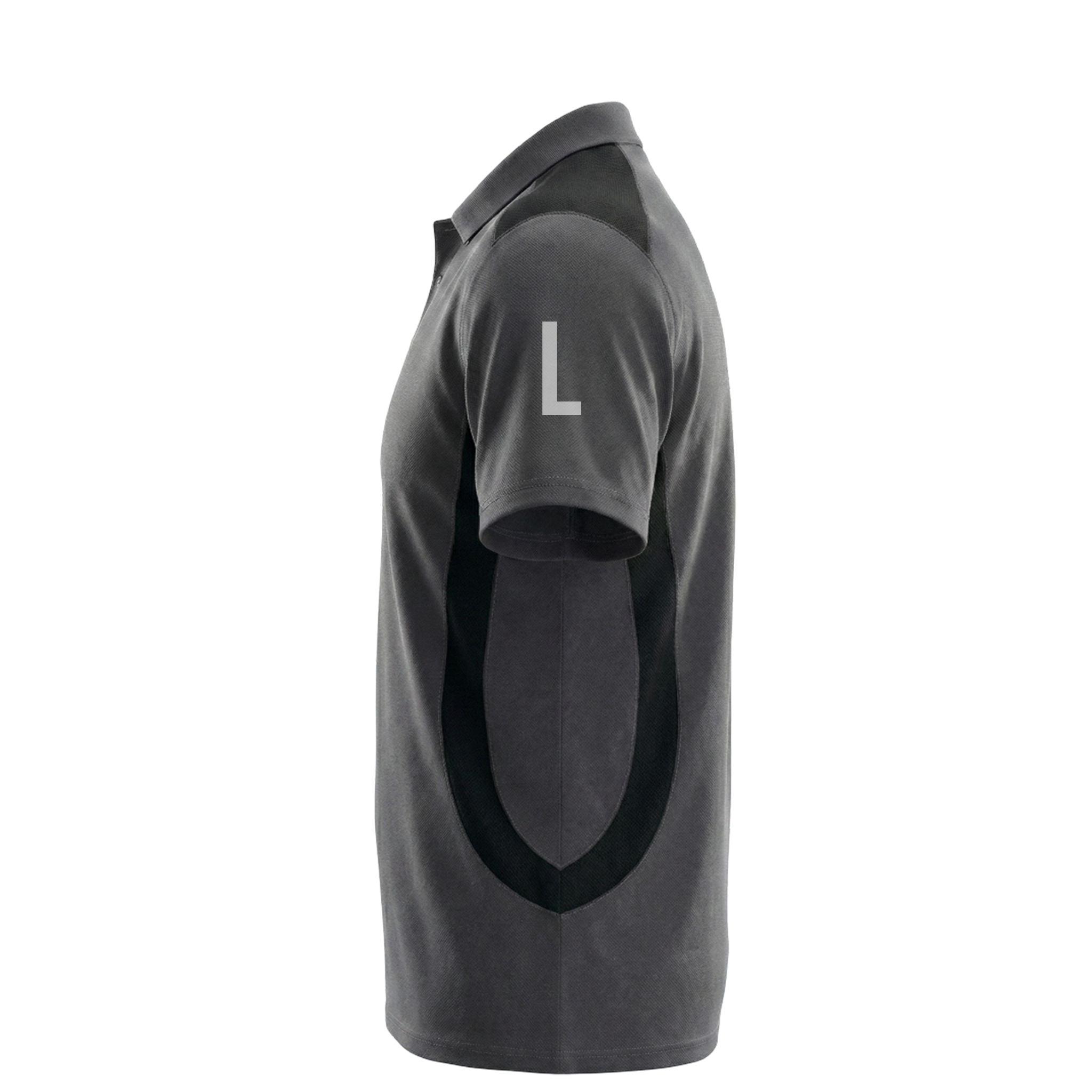 Charcoal & Black Vanguard (Women's - 160GSM)