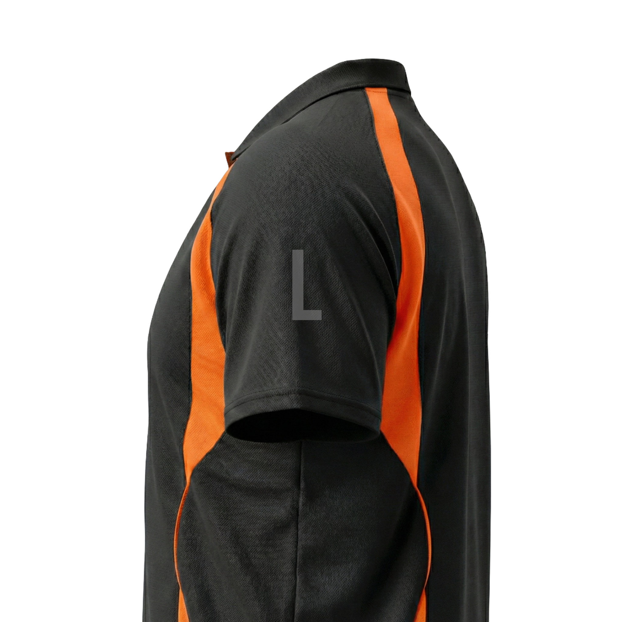 Black & Orange Flex Fit (Women's - 160GSM)