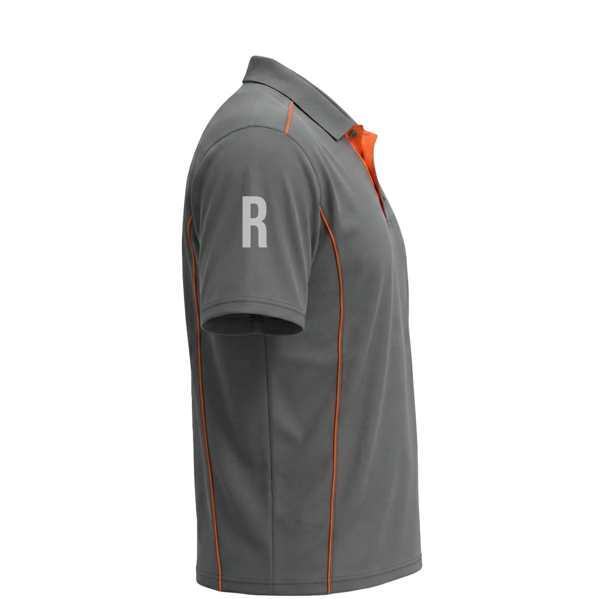 Charcoal & Orange Iron Clad (Men's - 160GSM)