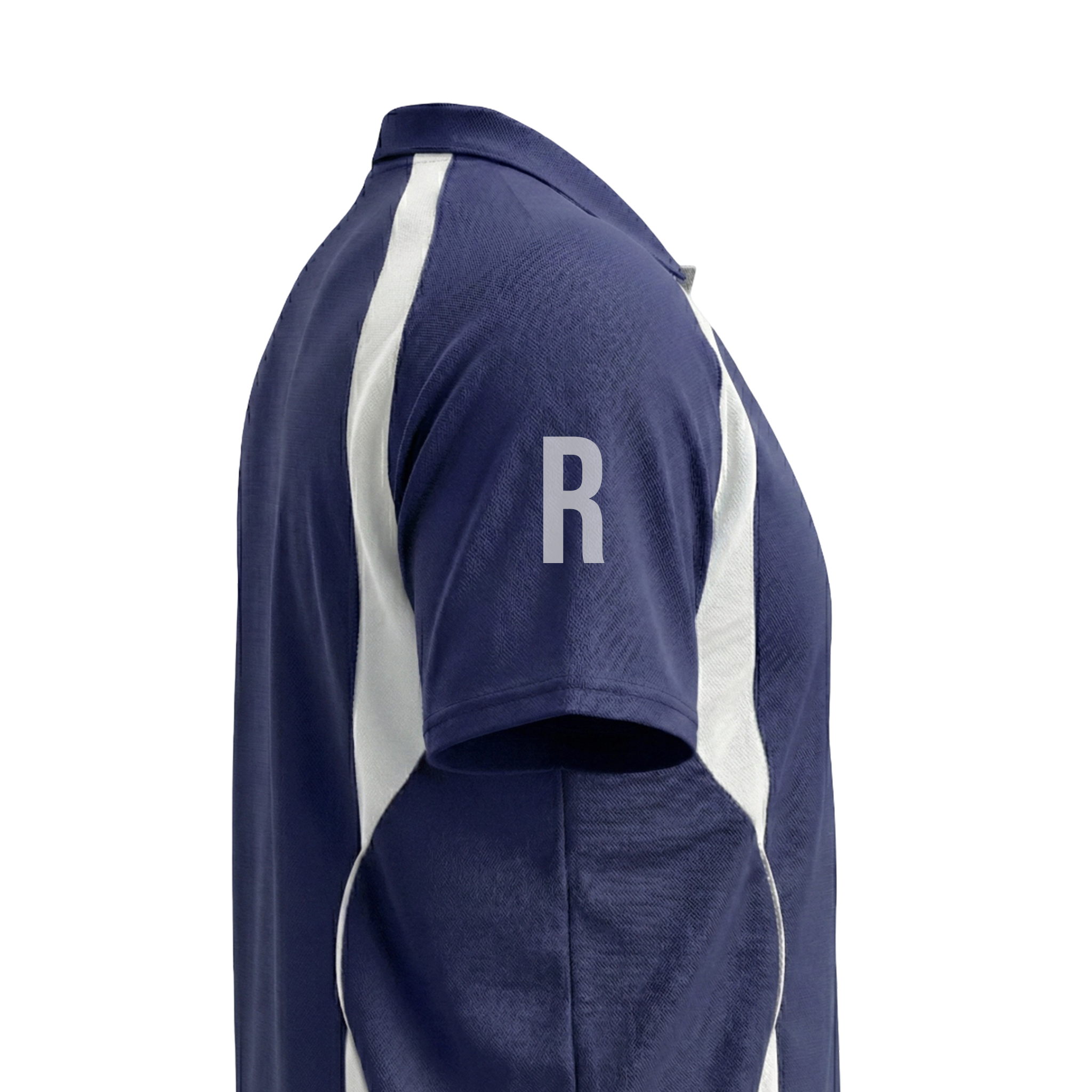 Indigo & White Flex Fit (Men's - 160GSM)