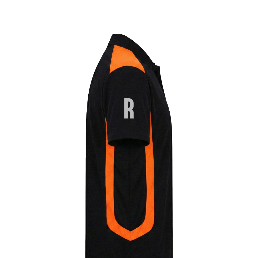 Black & Orange Vanguard (Men's - 160GSM)
