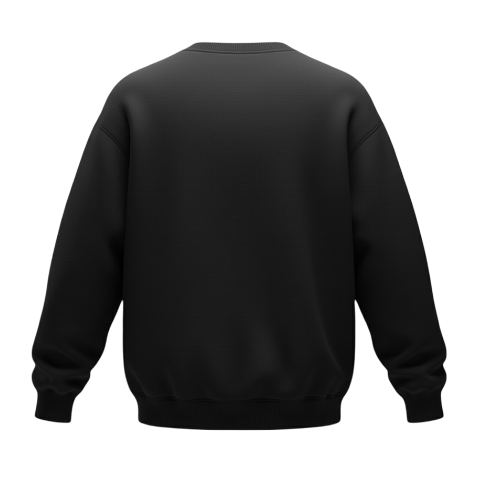 Black Sweetshirt (Unisex - 280GSM)