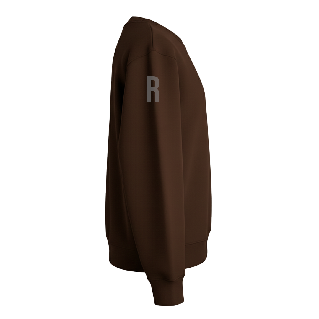 Brown Sweetshirt (Unisex - 280GSM)