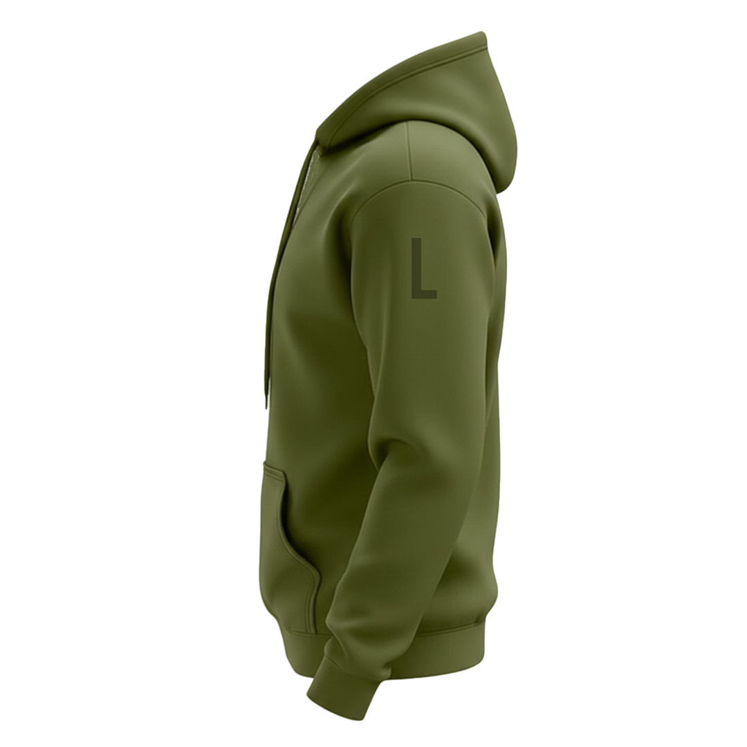 Army Green Hoodie (Men's - 320GSM)