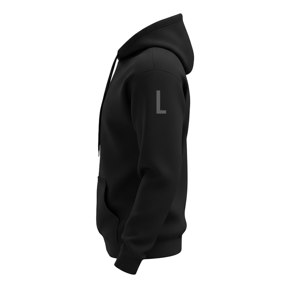 Black Hoodie (Men's - 320GSM)