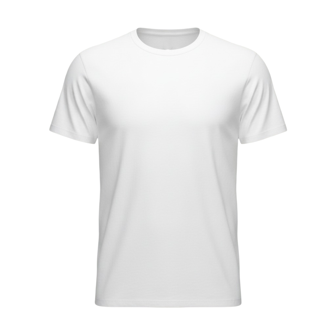 White Tee (Men's - 180GSM)