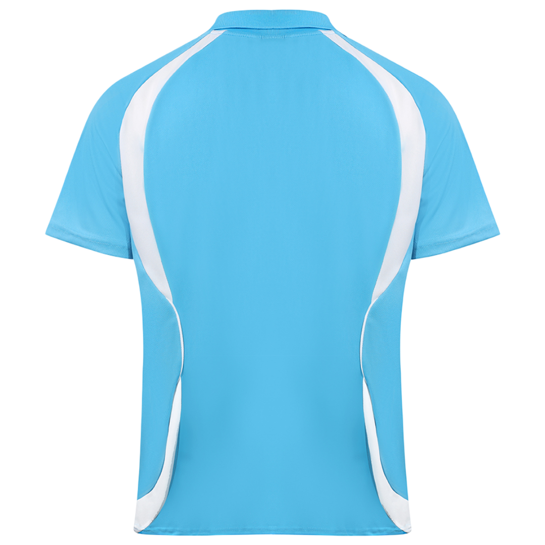 Aqua & White Flex Fit (Men's - 160GSM)