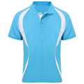 Aqua & White Flex Fit (Men's - 160GSM)