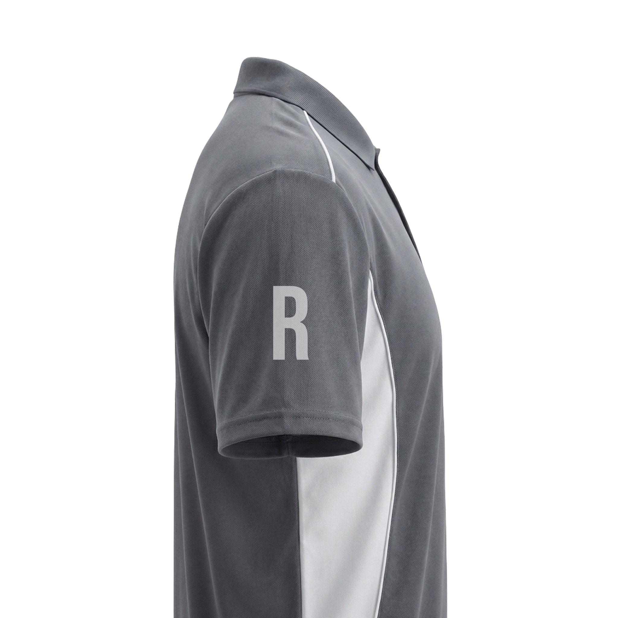 Charcoal & White  True Dry (Men's - 160GSM)