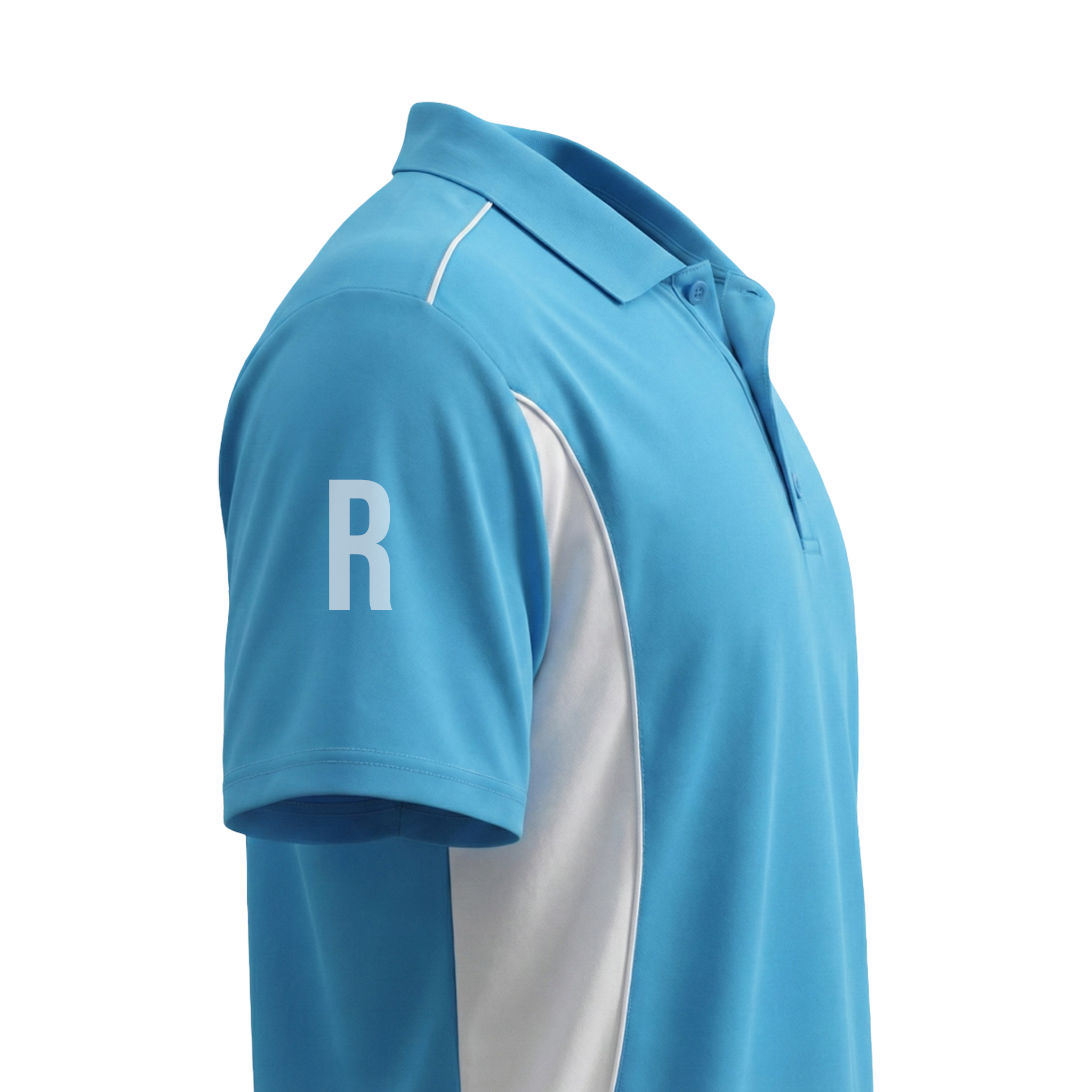 Aqua & White True Dry (Men's - 160GSM)